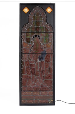 Lot 341 - A Victorian stained glass window