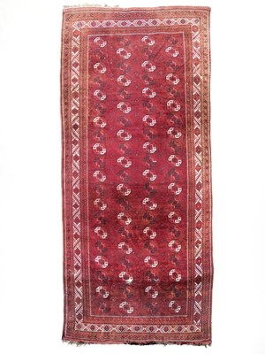 Lot 294 - A large Afghan gallery carpet