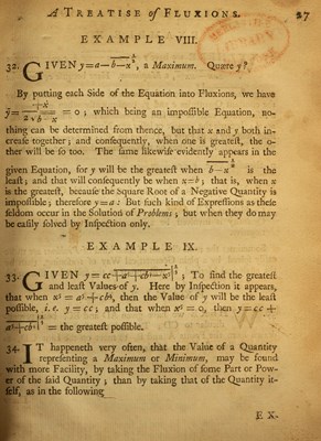 Lot 494 - Simpson (Thomas) A new Treatise of Fluxions