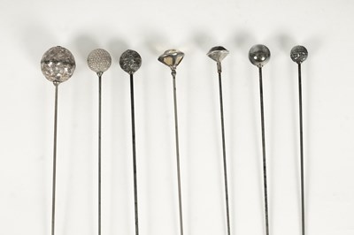 Lot 33 - Two Charles Horner silver hatpins