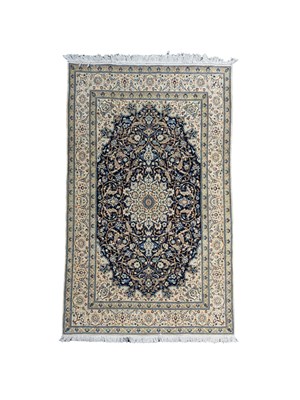 Lot 295 - A Nain rug