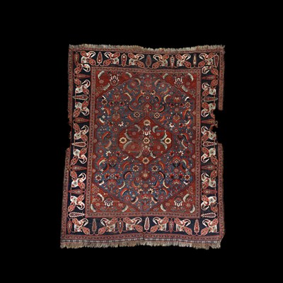 Lot 750 - An unusual Kashgai or Khamseh rug