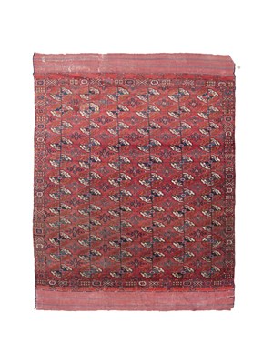 Lot 319 - A Tekke main carpet