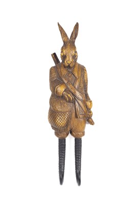 Lot 544 - A Black Forest style coat hook