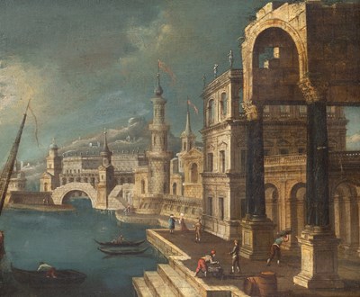Lot 357 - Follower of Michele Giovanni Marieschi (1696/1710-1743)