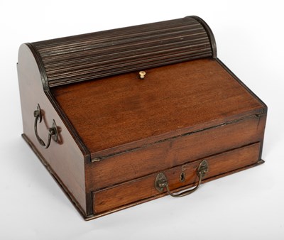 Lot 196 - A 19th Century mahogany writing slope