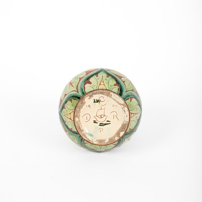 Lot 458 - Della Robbia, an Art Nouveau pottery vase, dated 1900