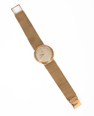 Lot 23 - A 9ct yellow gold Omega wristwatch