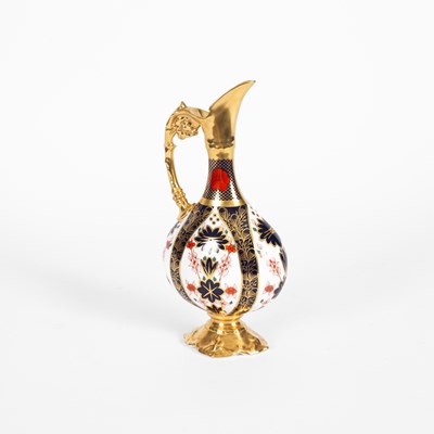 Lot 375 - A Royal Crown Derby ewer