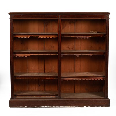Lot 578 - An Edwardian mahogany bookcase