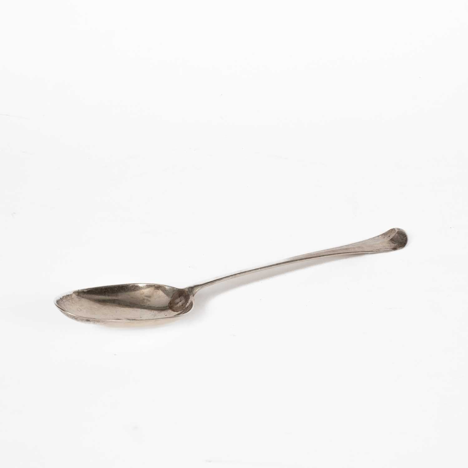 Lot 60 - A George II silver basting spoon
