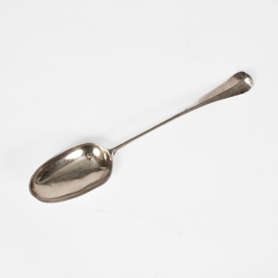 Lot 60 - A George II silver basting spoon