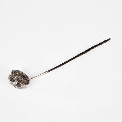 Lot 62 - A William IV provincial silver sauce ladle