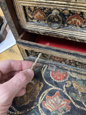 Lot 149 - A rare Spanish-Colonial travelling writing desk