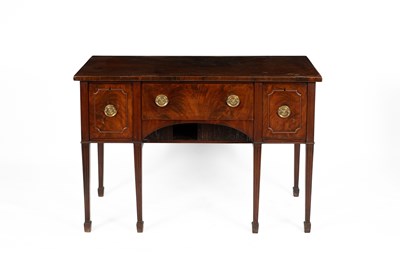 Lot 598 - A Regency mahogany sideboard