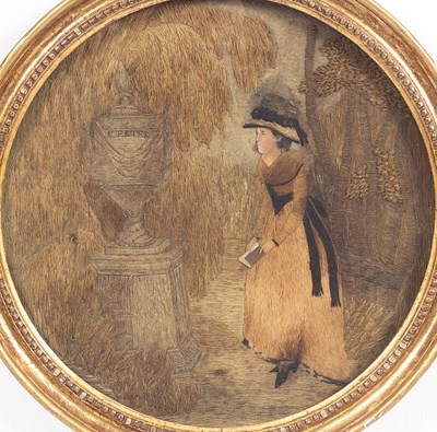 Lot 530 - A needlework picture