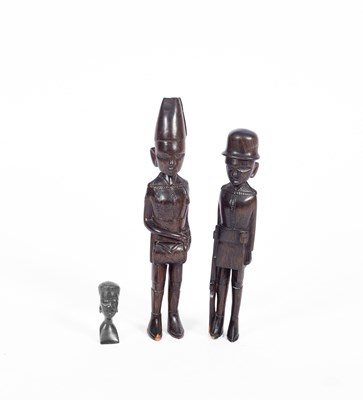 Lot 561 - Three East African carvings