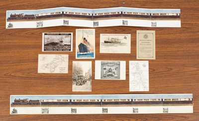 Lot 280 - Ten pictorial Railway Official postcards