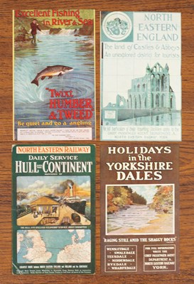 Lot 281 - North Eastern Railway Official Series of 20 poster pictorial postcards