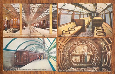 Lot 299 - Assorted Underground Railway Official advertising and pictorial postcards