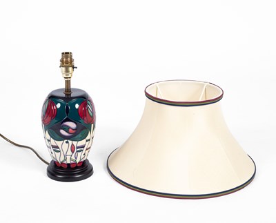 Lot 471 - A Moorcroft lamp