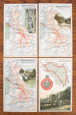 Lot 305 - Quantity of Midland Railway Official postcards