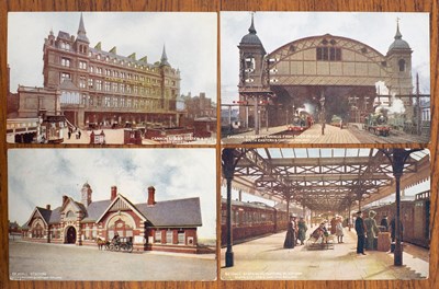 Lot 306 - A quantity of South Eastern & Chatham Railway Official postcards