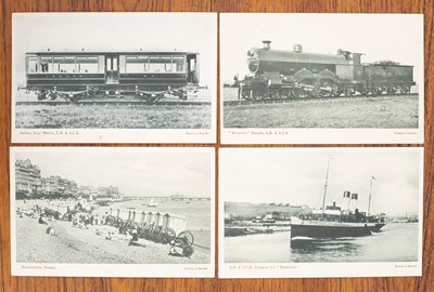Lot 307 - A quantity of London Brighton and South Coast Railway Official postcards