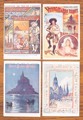 Lot 308 - An album of French Railway Official Postcards