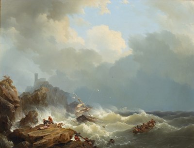 Lot 376 - Hermanus I Koekkoek (1815-1882)