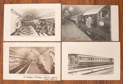 Lot 309 - An album of Railway Official postcards