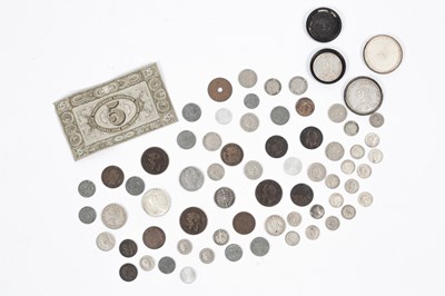 Lot 180 - Sundry coins