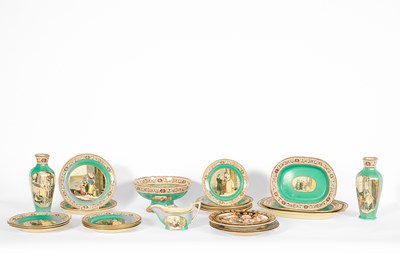 Lot 476 - An Adams china part service