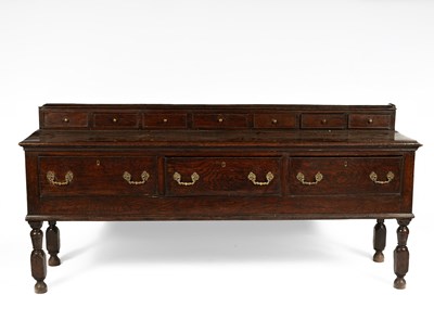 Lot 28 - An 18th Century oak dresser base