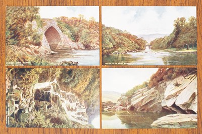 Lot 313 - An album of LNWR Railway Official postcards