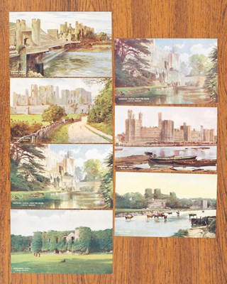 Lot 316 - An album of LNWR Railway Official postcards