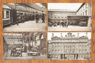 Lot 317 - An album of LNWR Railway Official postcards