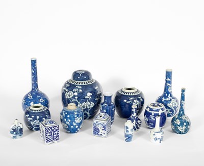 Lot 456 - A quantity of Chinese blue and white ceramics
