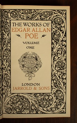 Lot 333 - Poe (Edgar Allen) The Tales and Poems of Edgar Allen Poe