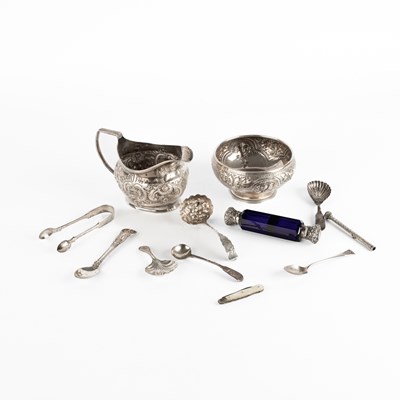 Lot 130 - A quantity of silver