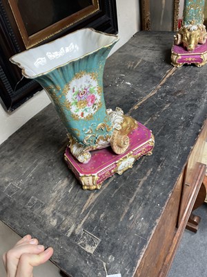 Lot 45 - A 17th Century walnut seaweed marquetry cabinet