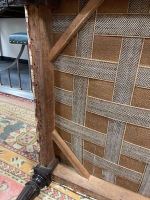 Lot 186 - A pair of late Regency upholstered sofas