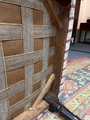 Lot 186 - A pair of late Regency upholstered sofas
