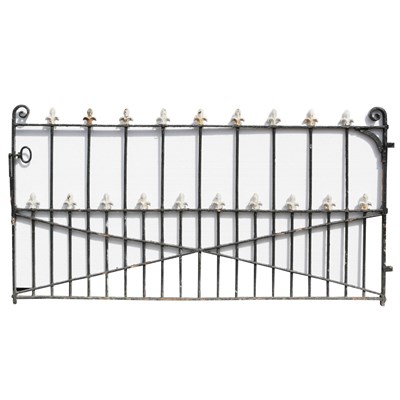 Lot 7 - A 19th Century wrought iron gate