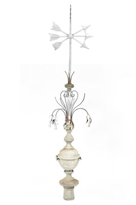 Lot 12 - A late 19th Century French zinc weather vane