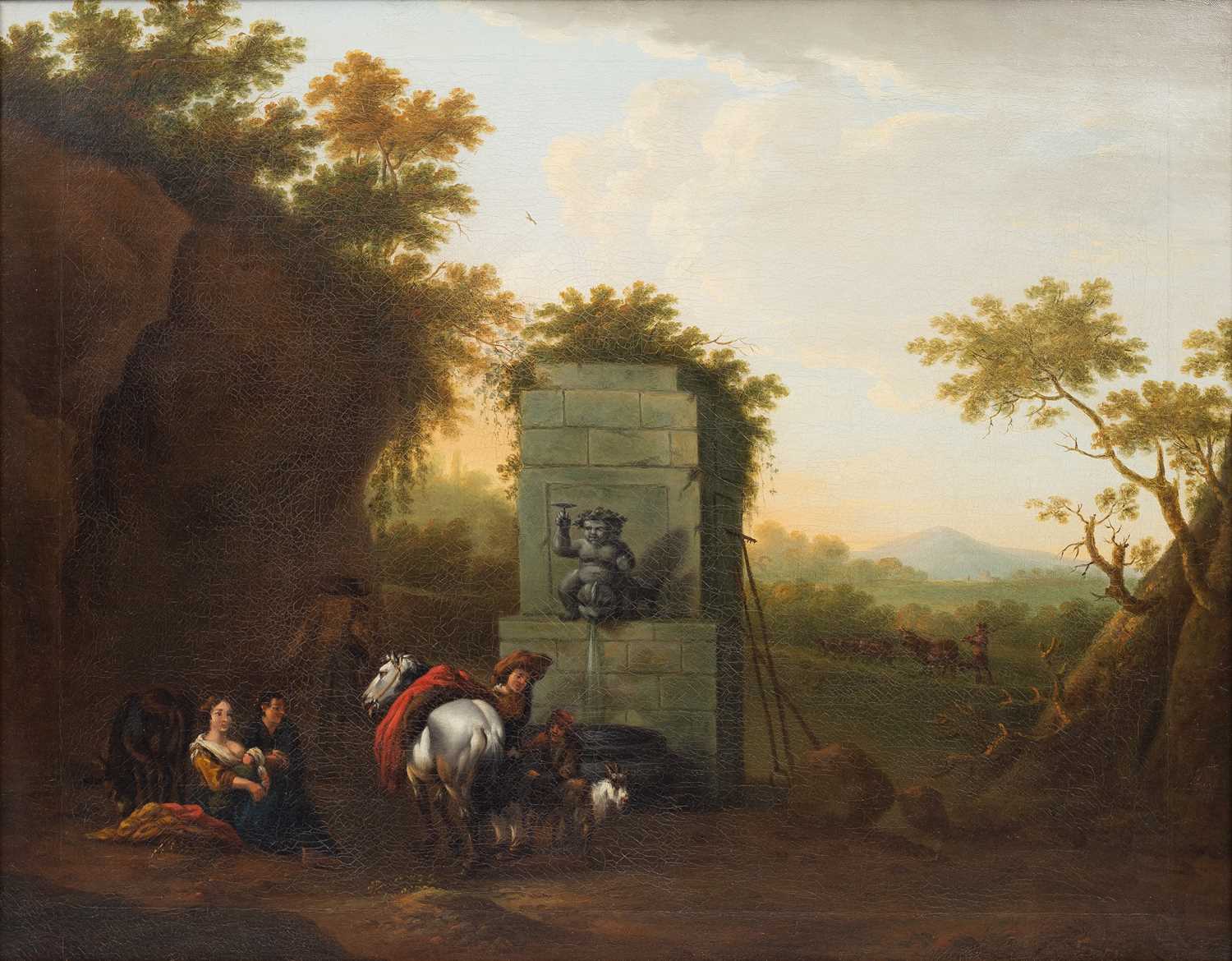 Lot 383 - Dutch School, 18th Century