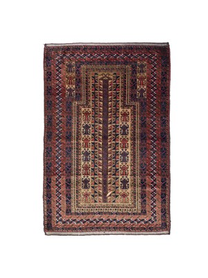 Lot 290 - A Belouch prayer rug