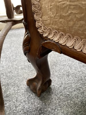 Lot 260 - A pair of Howard armchairs