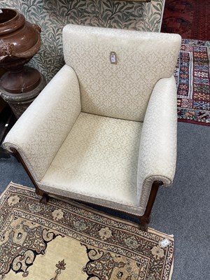 Lot 260 - A pair of Howard armchairs