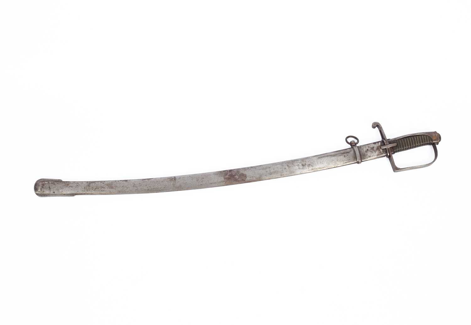 Lot 563 - An Italian M1833 mounted artillery sword